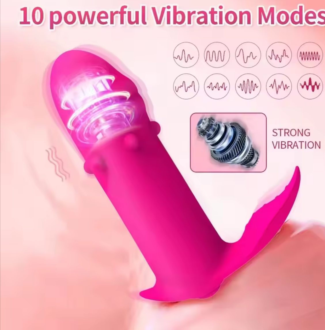 WEARABLE EROTIC DILDO