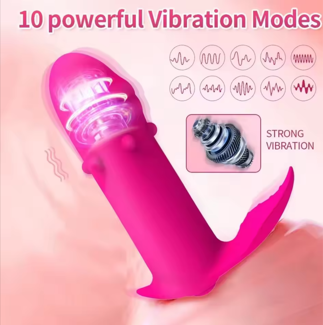 WEARABLE EROTIC DILDO