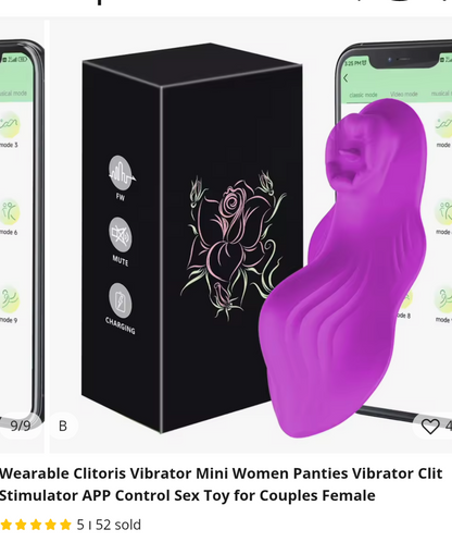 MINI CLITORIS TONGUE VIBRATOR