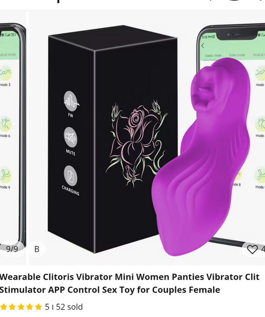 MINI CLITORIS TONGUE VIBRATOR