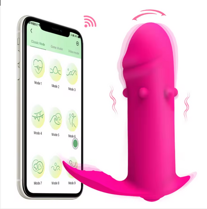 WEARABLE EROTIC DILDO
